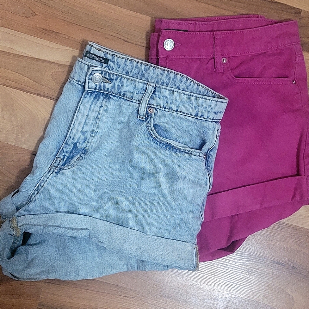 Wild Fable Highest Rise Mom Jean Shorts 16W- 16WR